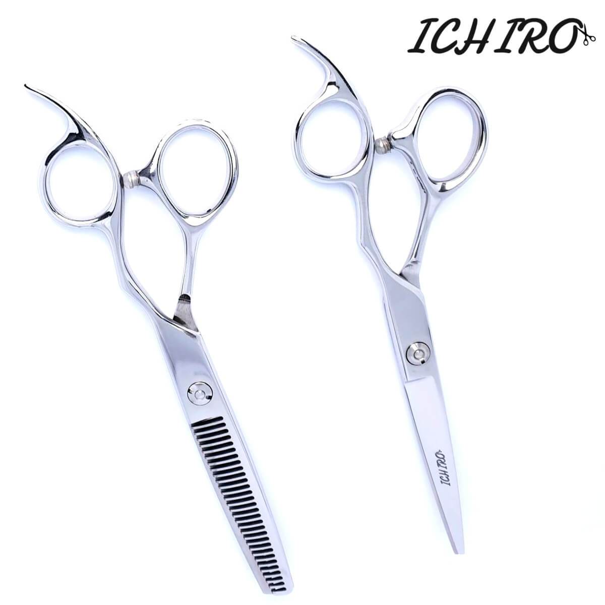 Ichiro Ergo Cutting & Thinning Hair Scissors Set logo