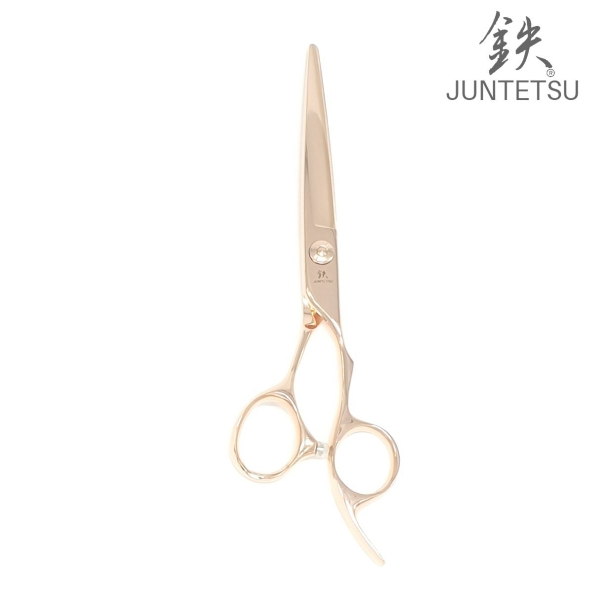 Juntetsu Rose Gold Cutting - Rose Gold Hair Scissor